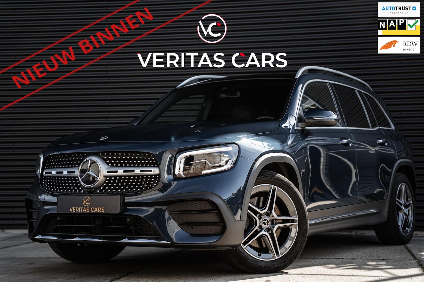 Mercedes-Benz GLB - 220 d 4MATIC AMG Line 190 PK|BTW Auto|Pano|Camera|MBUX|Trekhaak e.o. - AutoWereld.nl