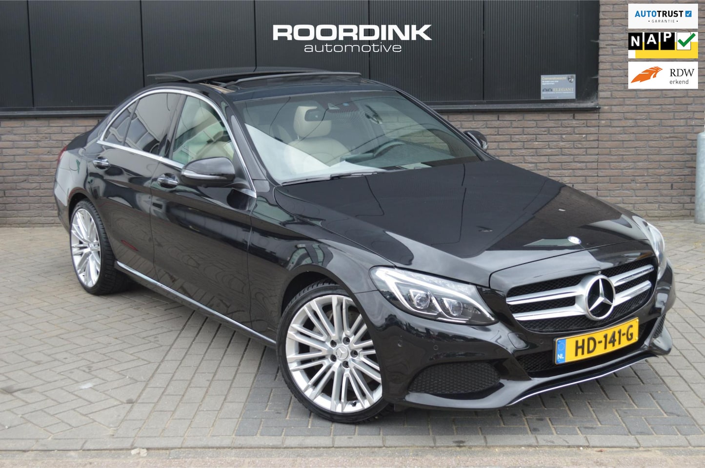 Mercedes-Benz C-klasse - C350E|Burmester|360 Cam|Pano|Leder|BTW-auto - AutoWereld.nl