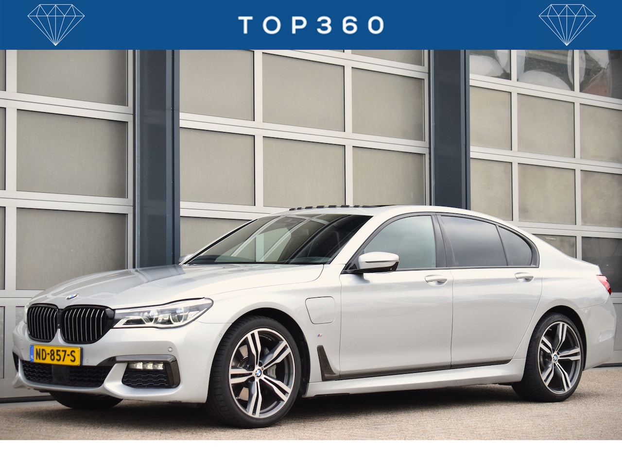 BMW 7-serie - 740e M-Sport iPerformance High Executive Dakje | ACC | 360 camera | Bomvol - AutoWereld.nl