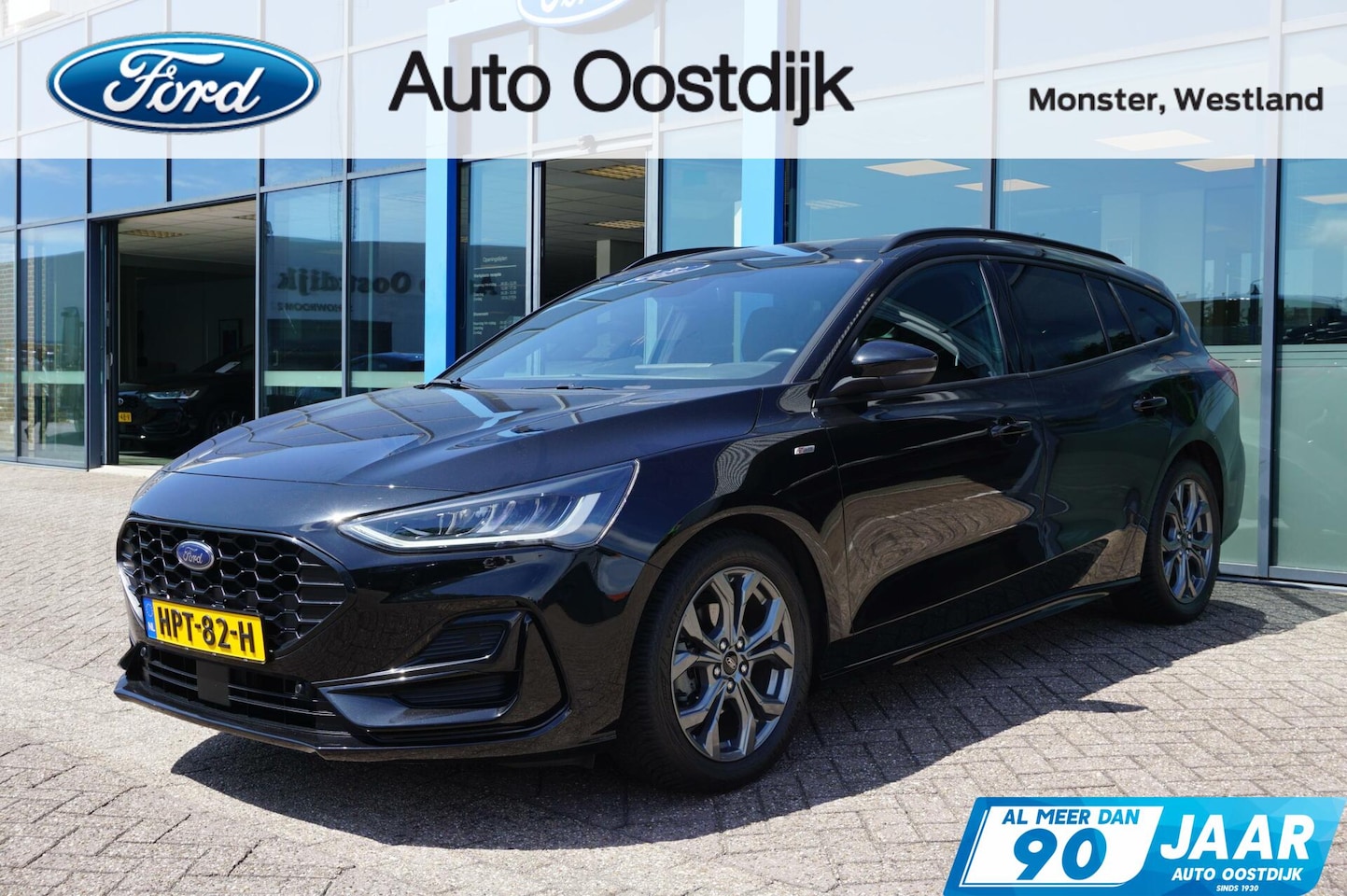 Ford Focus Wagon - 1.0 EcoBoost Hybrid ST Line 125PK Automaat Winterpack SYNC4 Cruise Navi Camera Climate Par - AutoWereld.nl