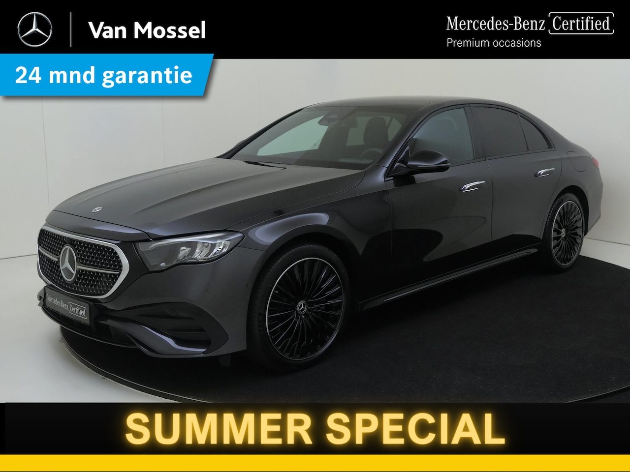 Mercedes-Benz E-klasse - 300e AMG-Line 300 e AMG Line / Stoelverwarming / Achteruitrijcamera / Night-Pakket / Headu - AutoWereld.nl