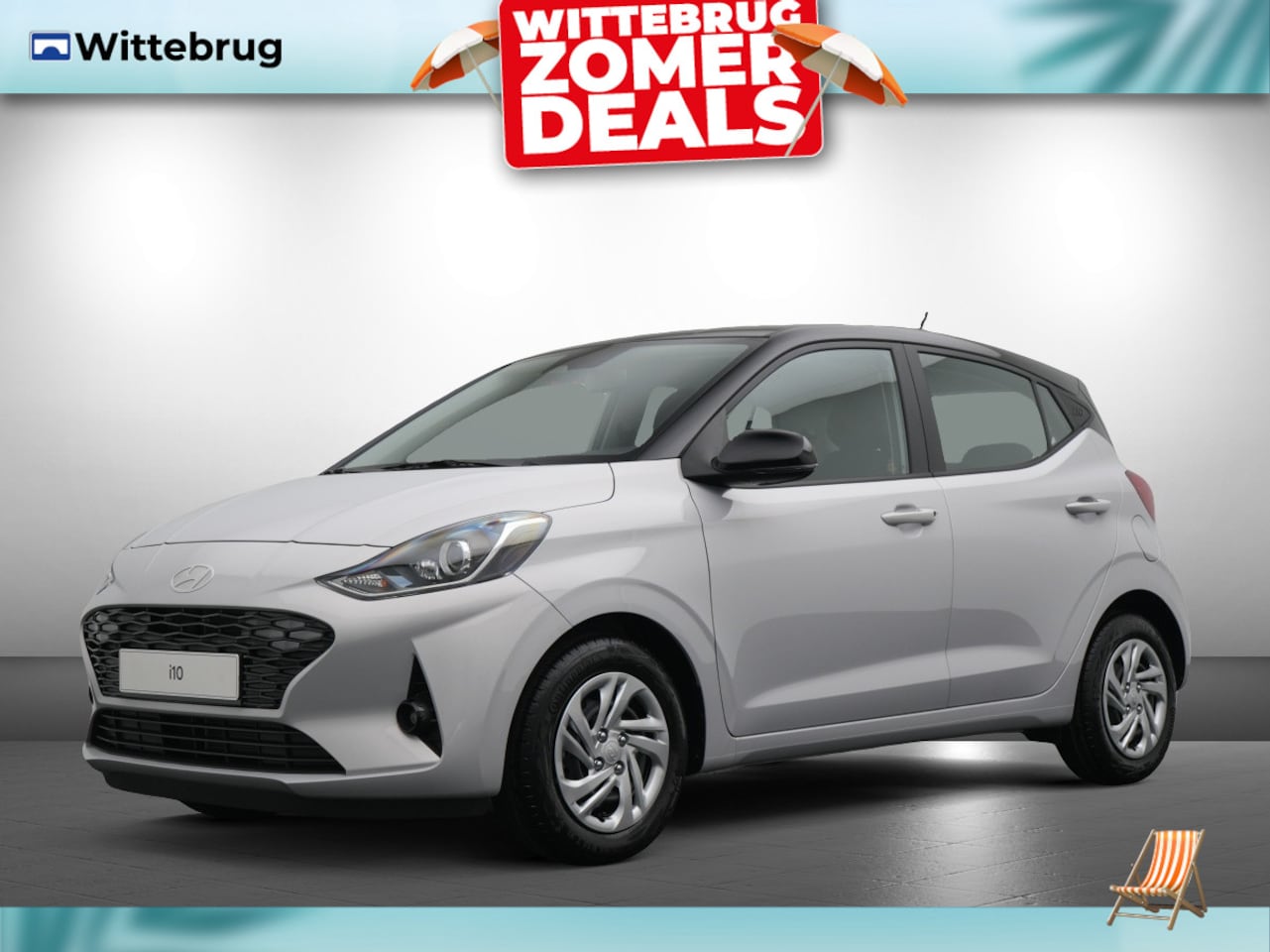 Hyundai i10 - 1.0 Premium Met Navigatie, Climate Control en Cruise Control Uit voorraad leverbaar! - AutoWereld.nl