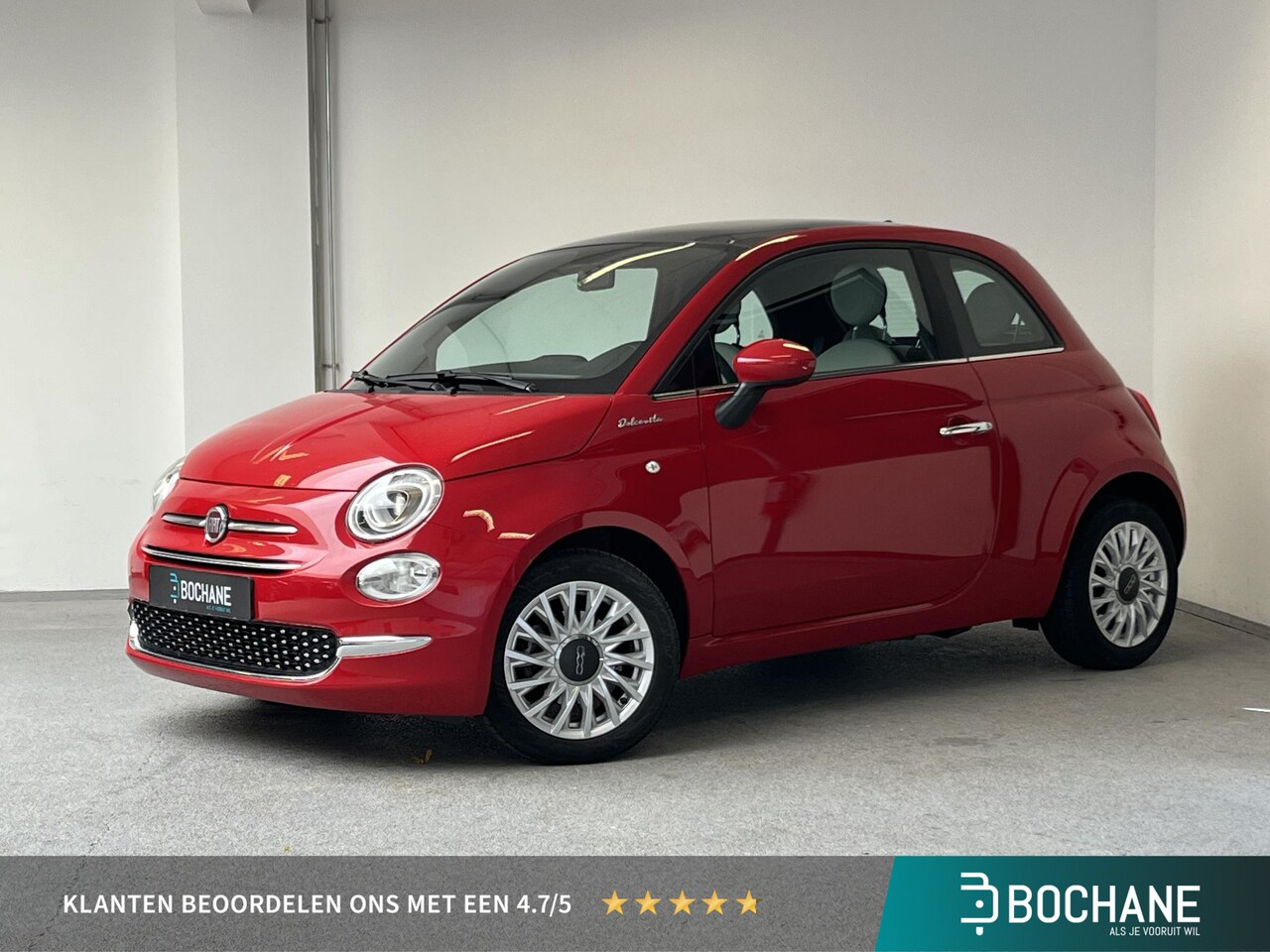 Fiat 500 - 1.0 Hybrid Dolcevita | PANO | 1e-EIG. | ORG.NL | CARPLAY | - AutoWereld.nl