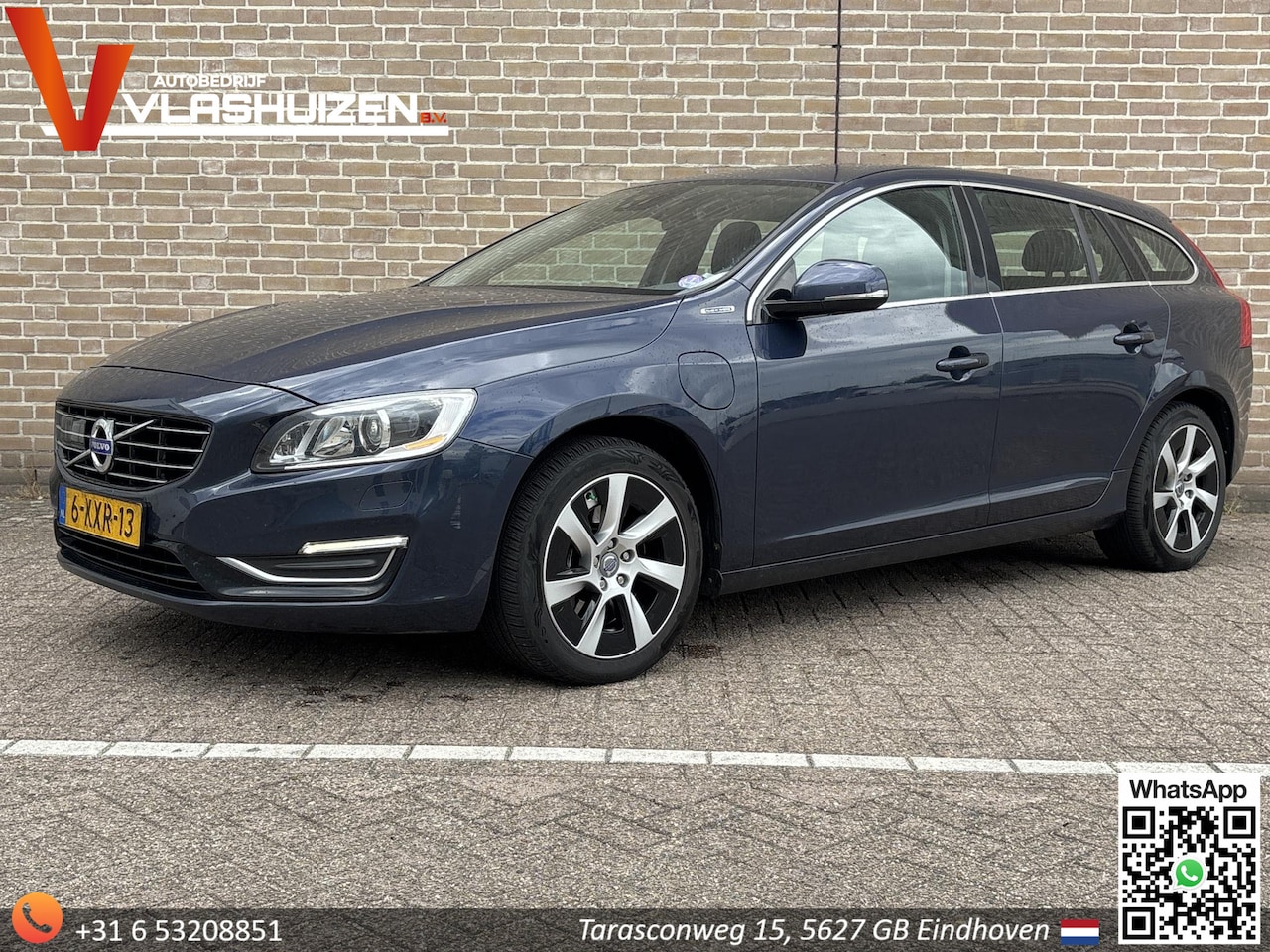 Volvo V60 - 2.4 D6 AWD Plug-In Hybrid Summum | Leder | Climate | Cruise | Navi | PDC | Stoelverwarming - AutoWereld.nl