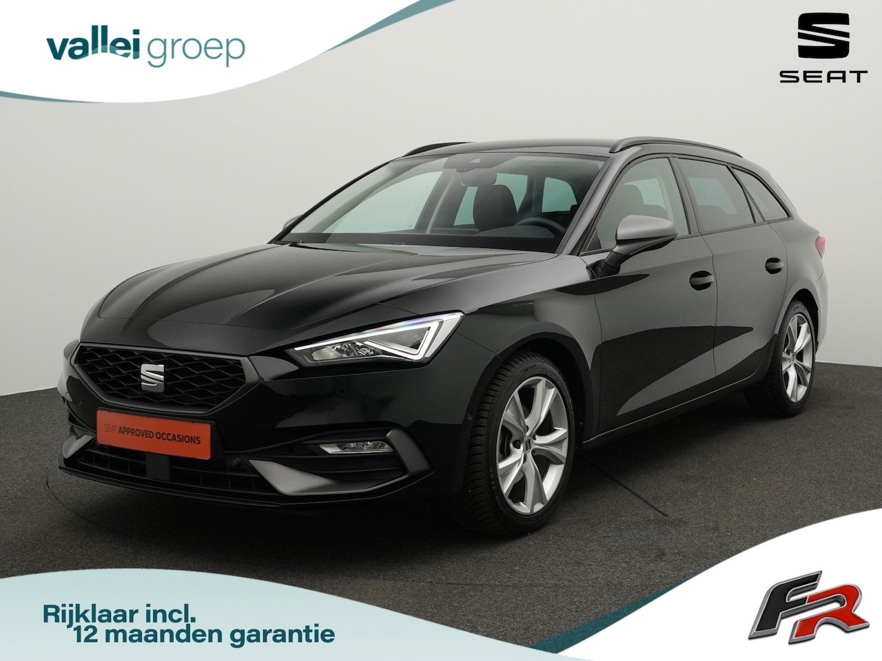 Seat Leon Sportstourer - 1.5 eTSI 150 pk DSG FR Business Intense | Stuur-/stoelverwarming | Achteruitrijcamera | Na - AutoWereld.nl