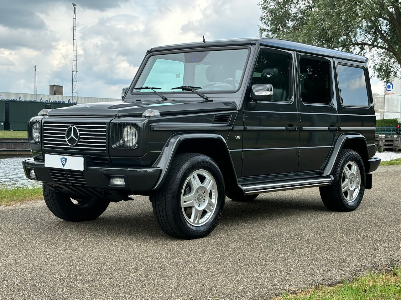 Mercedes-Benz G-klasse - G 400 CDI lang | Geel/Grijs kenteken | Trekhaak - AutoWereld.nl