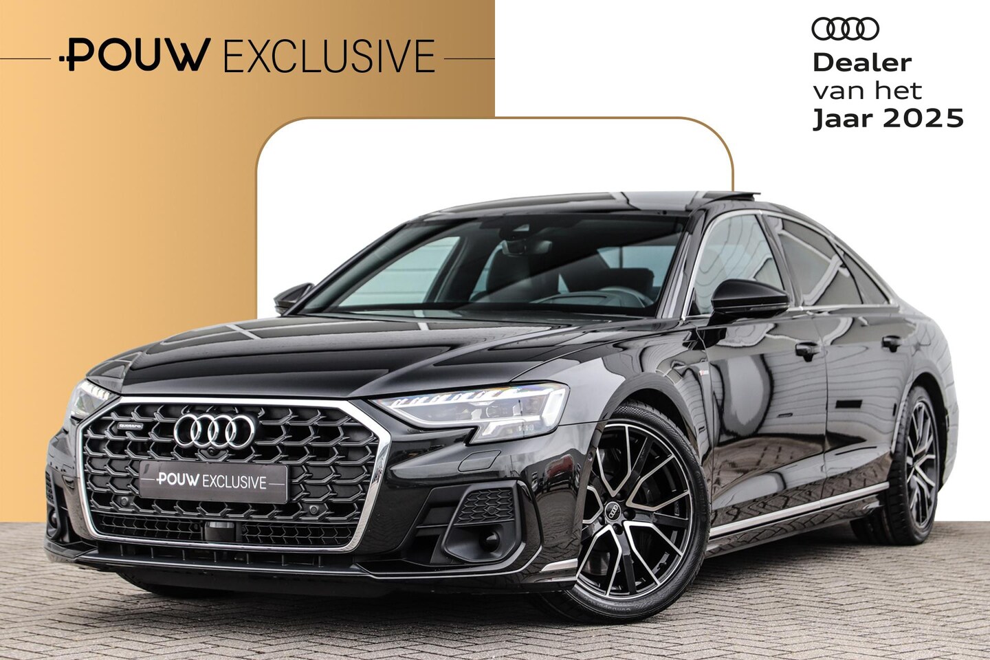 Audi A8 - 60 TFSIe 462pk Quattro S-Line | Trekhaak | Panoramadak | Vierwielbesturing - AutoWereld.nl