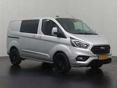 Ford Transit Custom - 2.0TDCI 130PK Automaat Dubbele Cabine | 2xSchuifdeur | Navigatie | Camera | Airco | Cruise