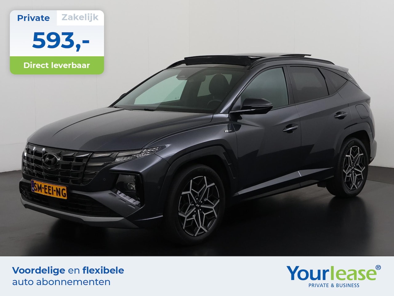 Hyundai Tucson - 1.6 T-GDI PHEV N Line Sky 4WD | All-in 593,- Private Lease | Zondag Open! - AutoWereld.nl