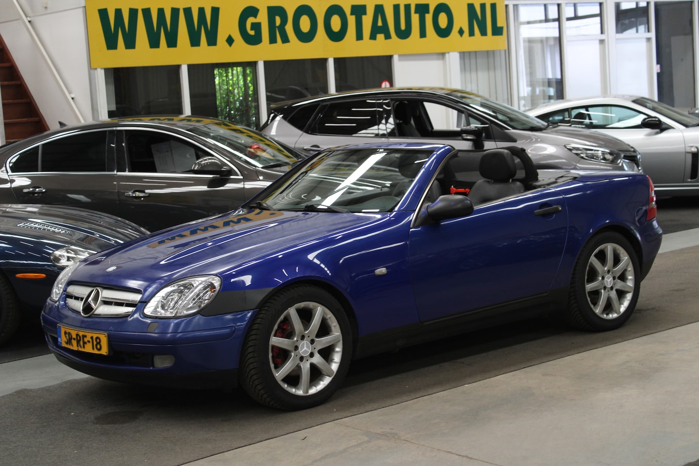 Mercedes-Benz SLK-klasse - 230 K. NAP, Airco, Stuurbekrachtiging - AutoWereld.nl