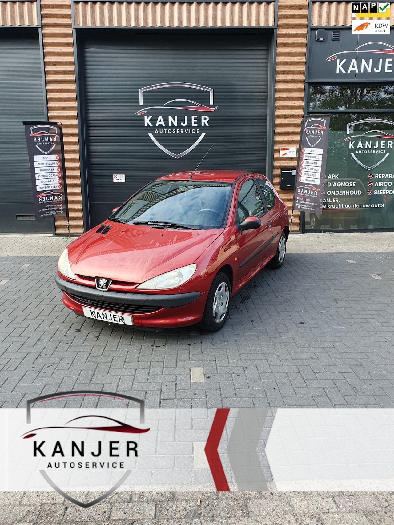 Peugeot 206 - 1.4 XT NIEUWE APK 116DKM LAGE KM - AutoWereld.nl