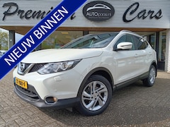 Nissan Qashqai - 1.2 116PK Automaat Tekna 17".Alle opties|Parelmoerwit|Nieuwstaat