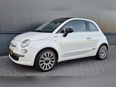 Fiat 500 C - 1.2 Lounge *cabrio*airco*parkeersensoren*Lmv*Ecc