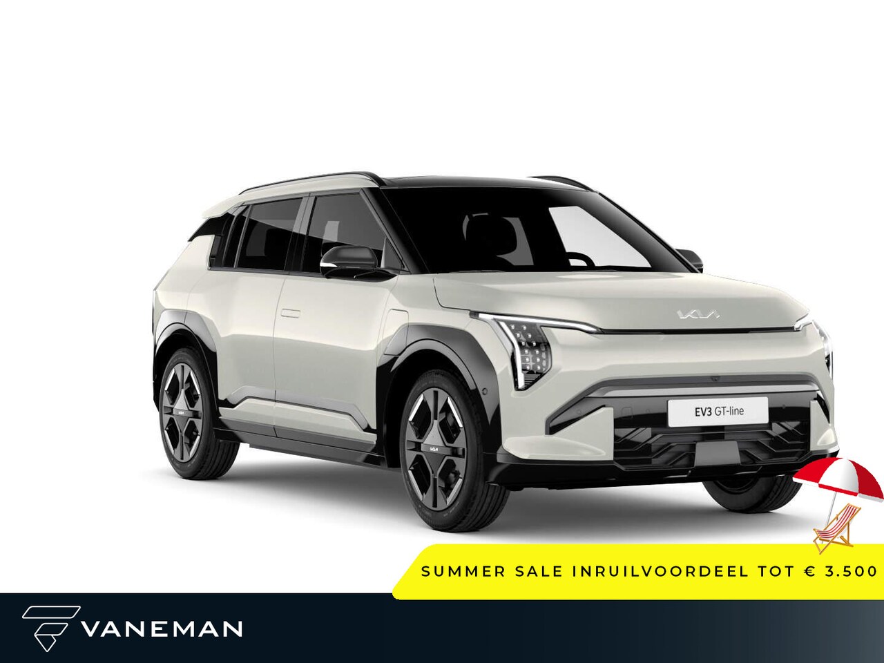 Kia EV3 - GT-Line 81.4 kWh Elektrisch glazen schuif-/kanteldak l Apple Carplay/Android Auto - AutoWereld.nl