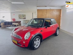 MINI One - 1.6 Pepper Apk Nieuw, 1e Eigenaar, Airco, Cruise control, Lm velgen, N.A.P, 2 sleutels + B
