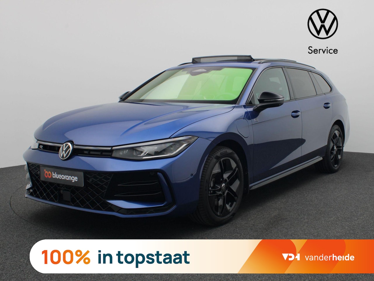 Volkswagen Passat Variant - 1.5 eHybrid R-Line Edition 272PK DSG black style, matrix led, trekhaak, 360gr. camera, pan - AutoWereld.nl