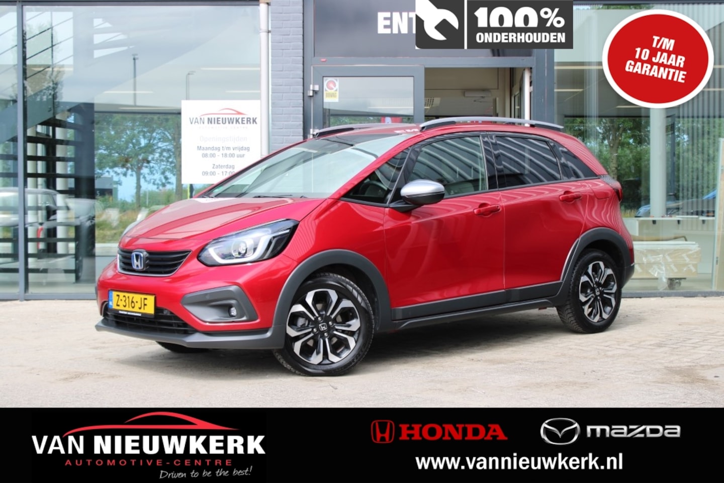 Honda Jazz - 1.5 e:HEV Hybrid Automaat Crosstar | Navi | Camera - AutoWereld.nl