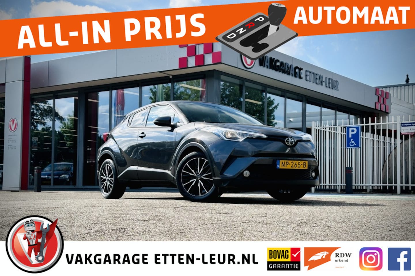 Toyota C-HR - 1.2 Executive/ automaat/trekhaak - AutoWereld.nl