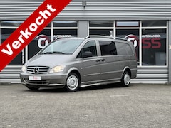 Mercedes-Benz Vito - 113 CDI MARGE DUBBEL CABINE CRUISE DUBBELSCHUIFDEUR AIRCO TREKHAAK CAMERA