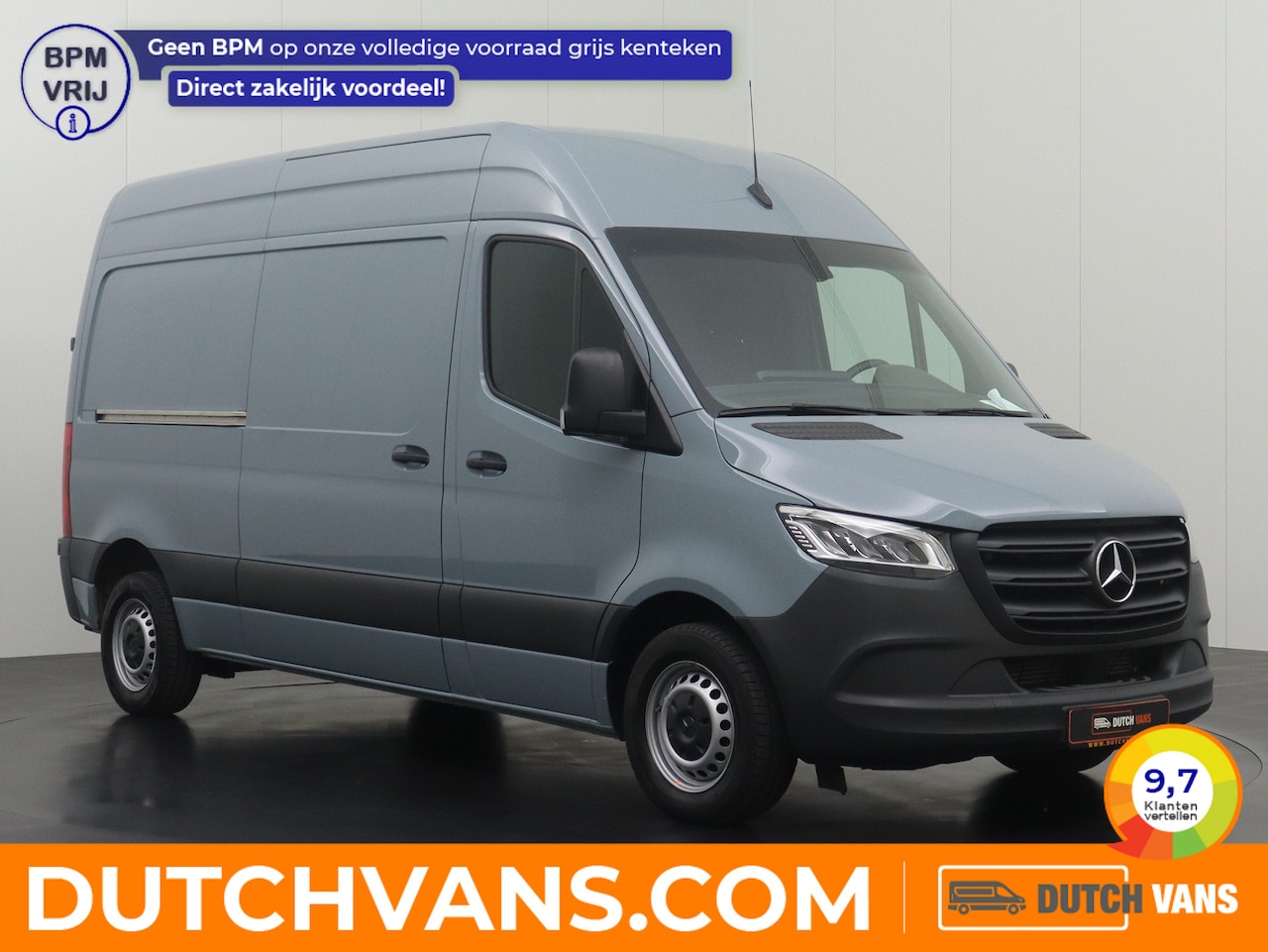 Mercedes-Benz Sprinter - 314CDI 7G-Tronic Automaat L2H2 | Led | Camera | Mbux | 3-Persoons | Betimmering - AutoWereld.nl