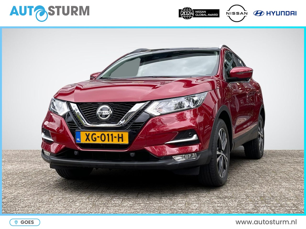 Nissan Qashqai - 1.2 N-Connecta Design Pack | Trekhaak | Panoramadak | Navigatie | 360° Camera | Keyless En - AutoWereld.nl