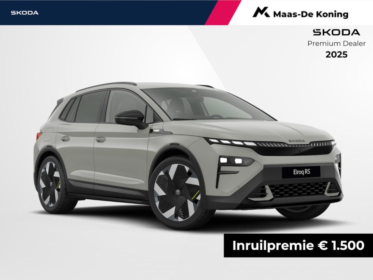 Skoda Elroq - RS Elektromotor 250 kW / 340 PK SUV Elektrische aa | 21'' Lichtmetalen Velgen | Business U - AutoWereld.nl