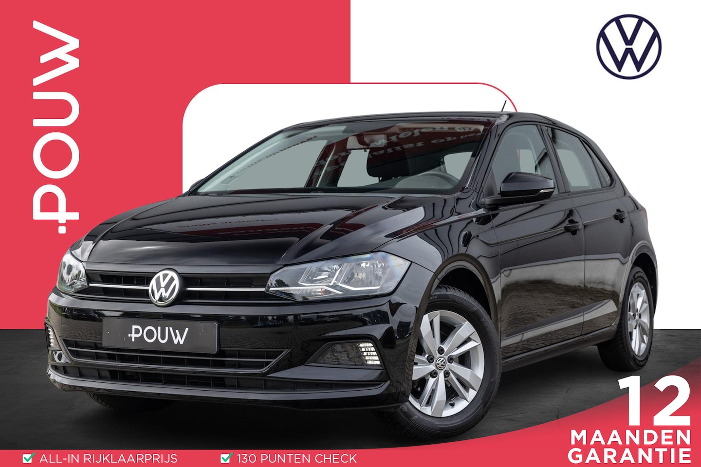 Volkswagen Polo - 1.0 TSI 95pk Comfortline App connect | Adaptive cruise | LM velgen - AutoWereld.nl