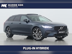 Volvo V90 - T6 Plug-in hybrid Ultra Dark | Luchtvering Achter | 360° Camera | 20 Inch | Trekhaak | Hea