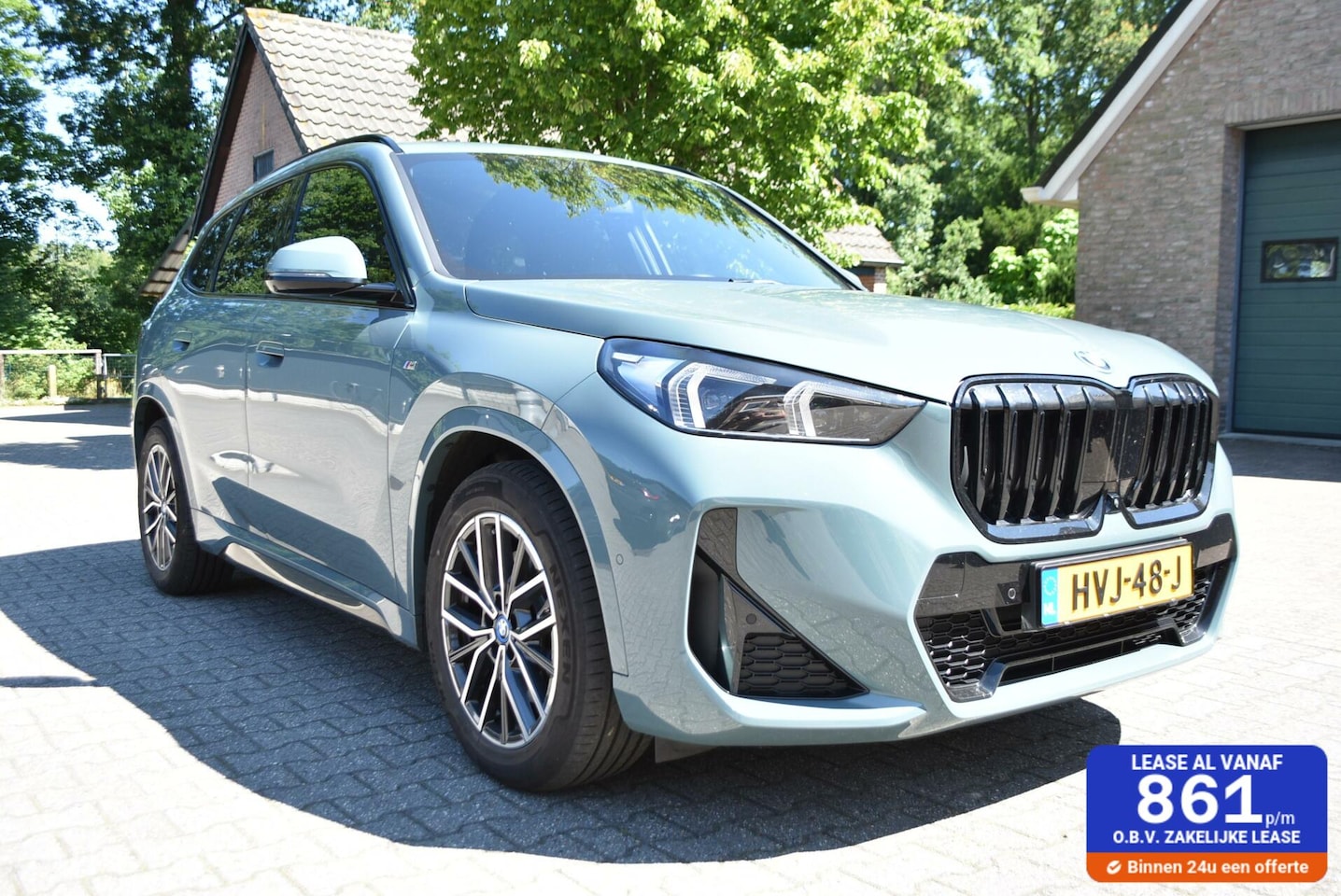 BMW X1 - 2.5 E X Drive aut Hybrid M Sportpakket X1 2.5E X Drive M Sportpakket Cape York green metal - AutoWereld.nl