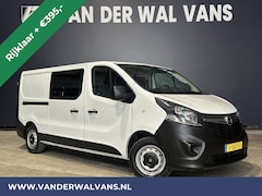 Opel Vivaro - 1.6 CDTI 122pk L2H1 RIJKLAAR Dubbele Cabine Euro6 Airco | Trekhaak | LED | 5-Zits Cruiseco