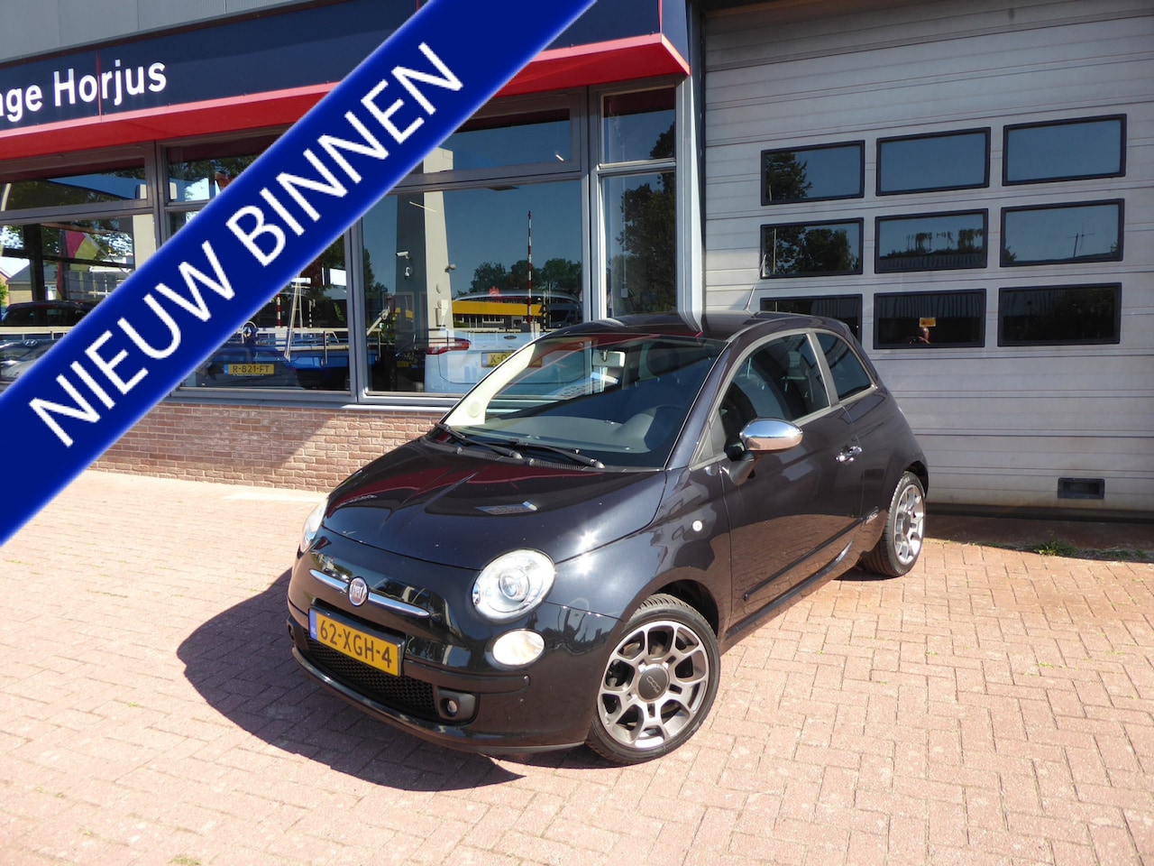 Fiat 500 - 0.9 TwinAir Sport 2012 AIRCO, LEDER, LM VELGEN, MISTL VOOR, EL PAKKET!! - AutoWereld.nl