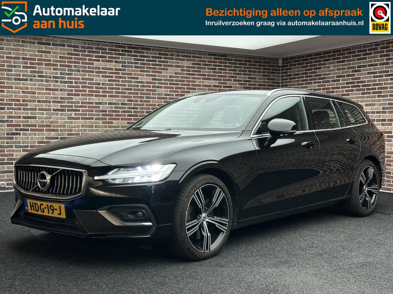 Volvo V60 - 2.0 T6 AWD Inscription | Intellisafe| Pilot Assist| CarPlay|Standkachel| Adaptive light| B - AutoWereld.nl
