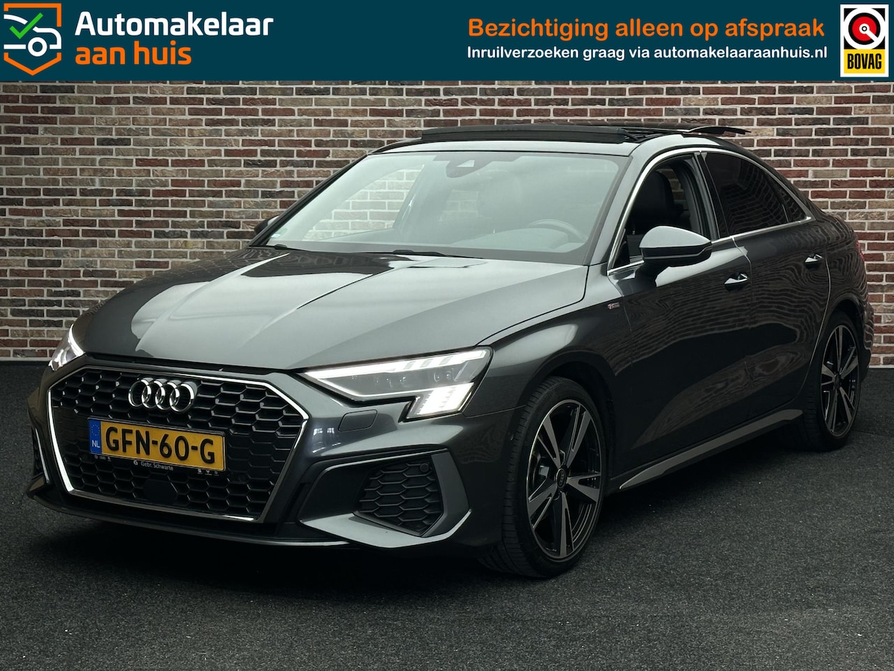 Audi A3 Limousine - 35 TFSI S edition Panorama Virtual S Line Camera Led - AutoWereld.nl