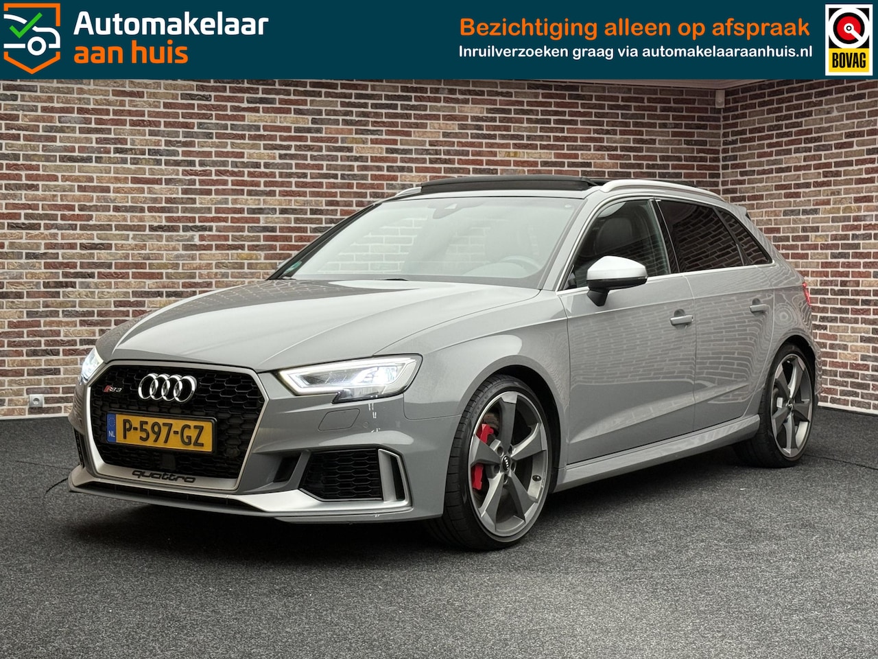 Audi RS3 - 2.5TFSI RS3 quattro Panoramadak Facelift Dealer - AutoWereld.nl