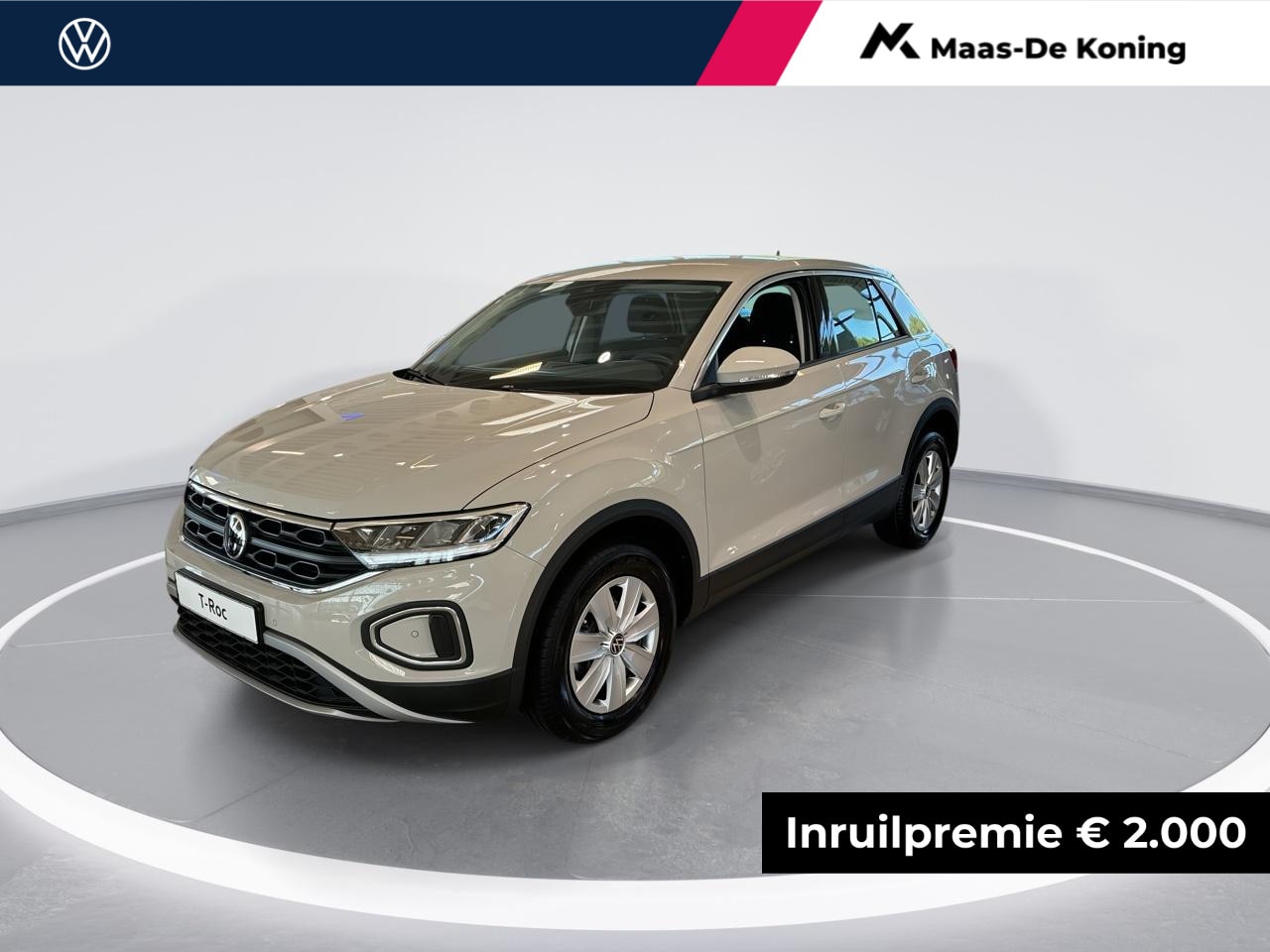 Volkswagen T-Roc - Edition 1.0 116 pk 6 versn. Hand · Multifunctioneel stuurwiel · Parkeersensor voor en acht - AutoWereld.nl