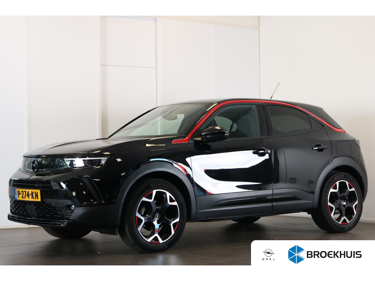 Opel Mokka - 1.2 Turbo GS Line 130 | Clima | Cruise | Stoelverwarming | Trekhaak | Camera | Parkeersens - AutoWereld.nl