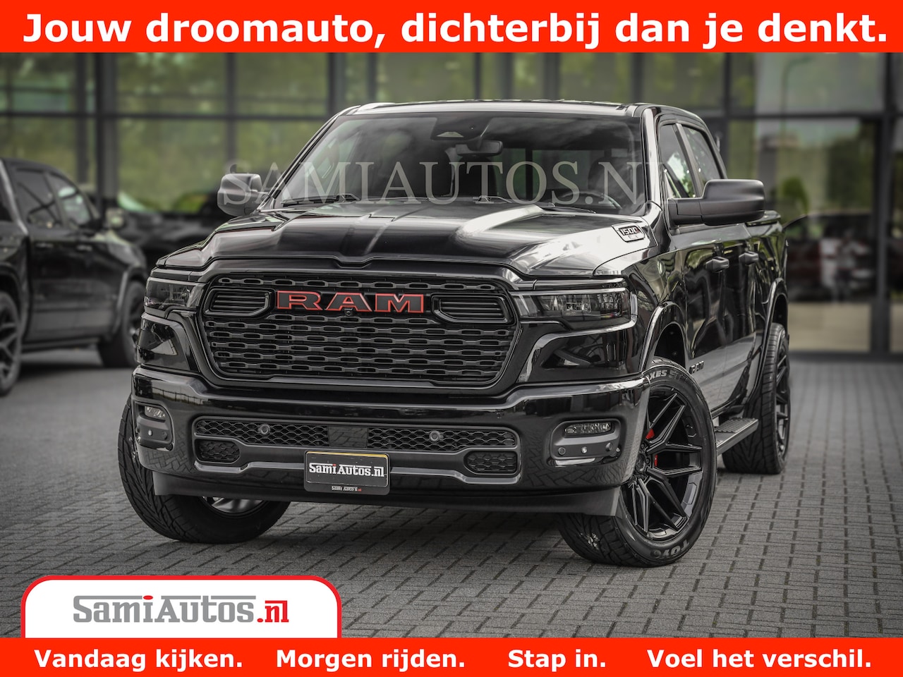 Dodge Ram - TradesMan 6 Persoons Uitvoering | 420Pk 636Nm | Pick-Up | Comfortabele Dubbele Cabine met - AutoWereld.nl