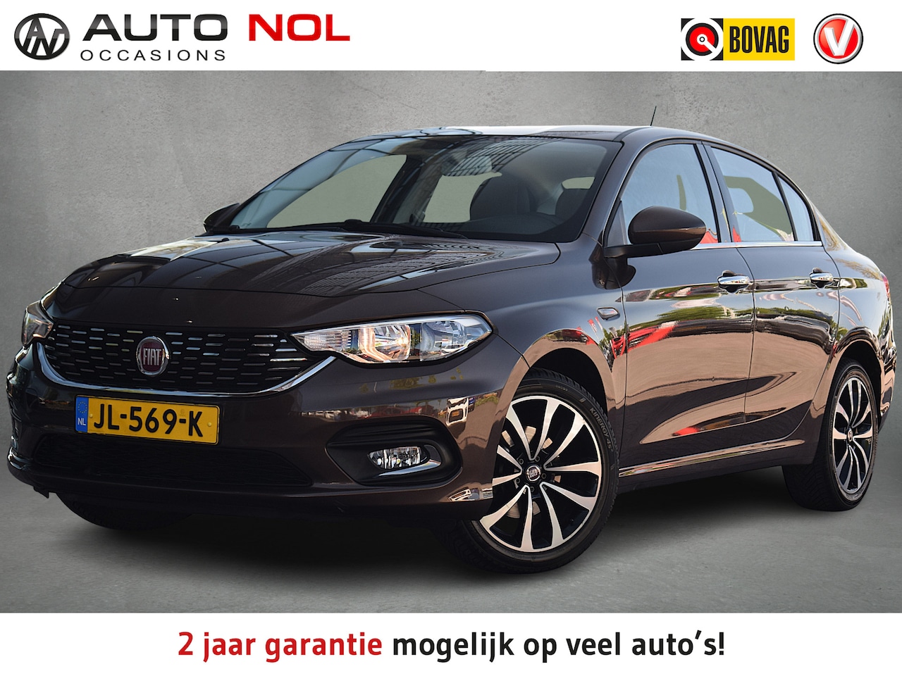 Fiat Tipo - 1.4 16V Lounge | Climate | Navi | 17” LM | Bluetooth - AutoWereld.nl