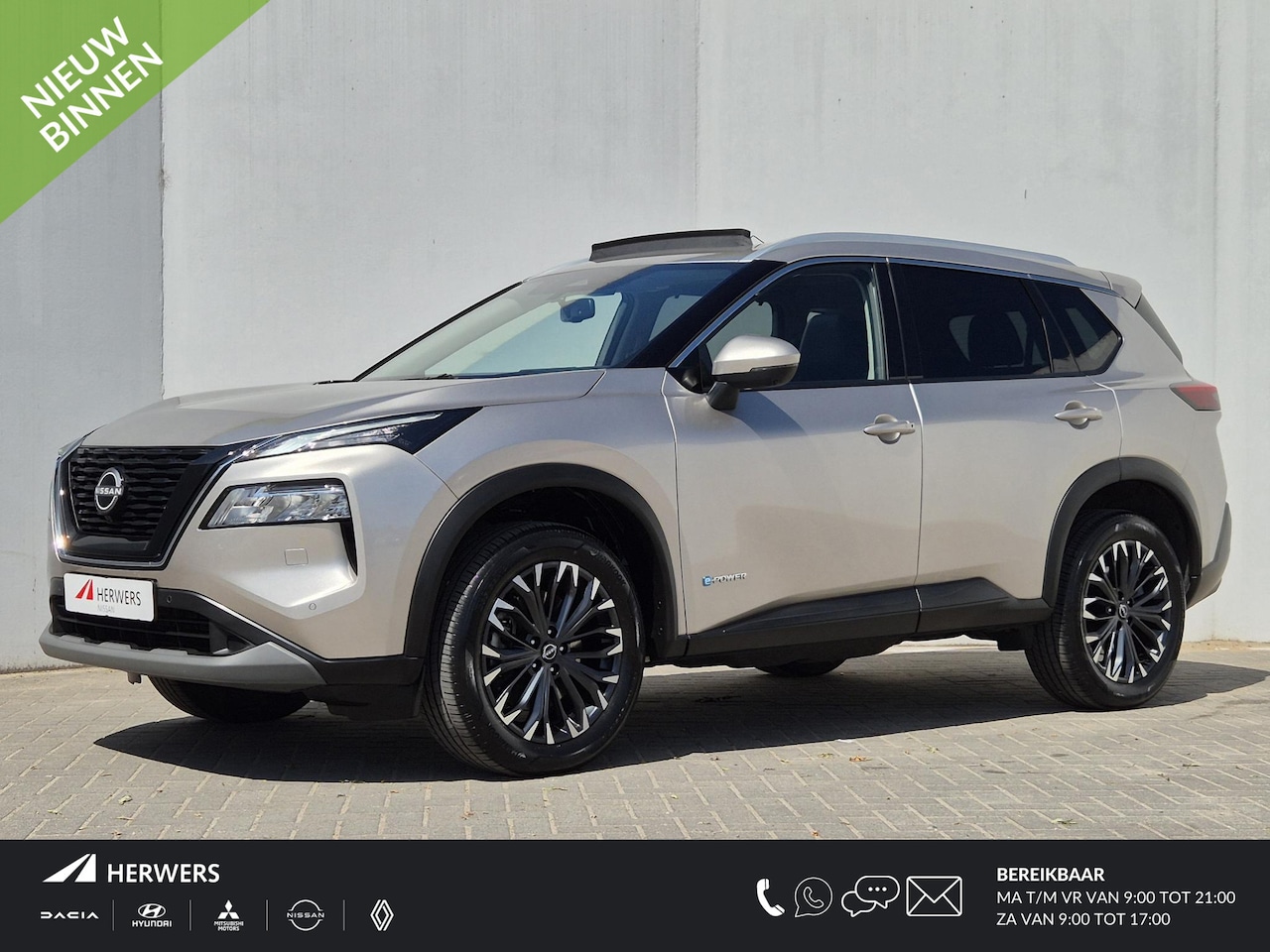 Nissan X-Trail - 1.5 e-Power Tekna Automaat / HUD / Sun-pakket / Glazen schuif- en kanteldak / Rondomzicht - AutoWereld.nl