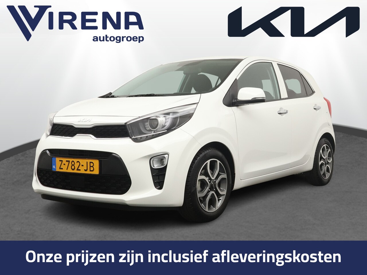 Kia Picanto - 1.0 DPi DynamicPlusLine - Cruise Control - Apple/Android Carplay - Climate Control - Navig - AutoWereld.nl