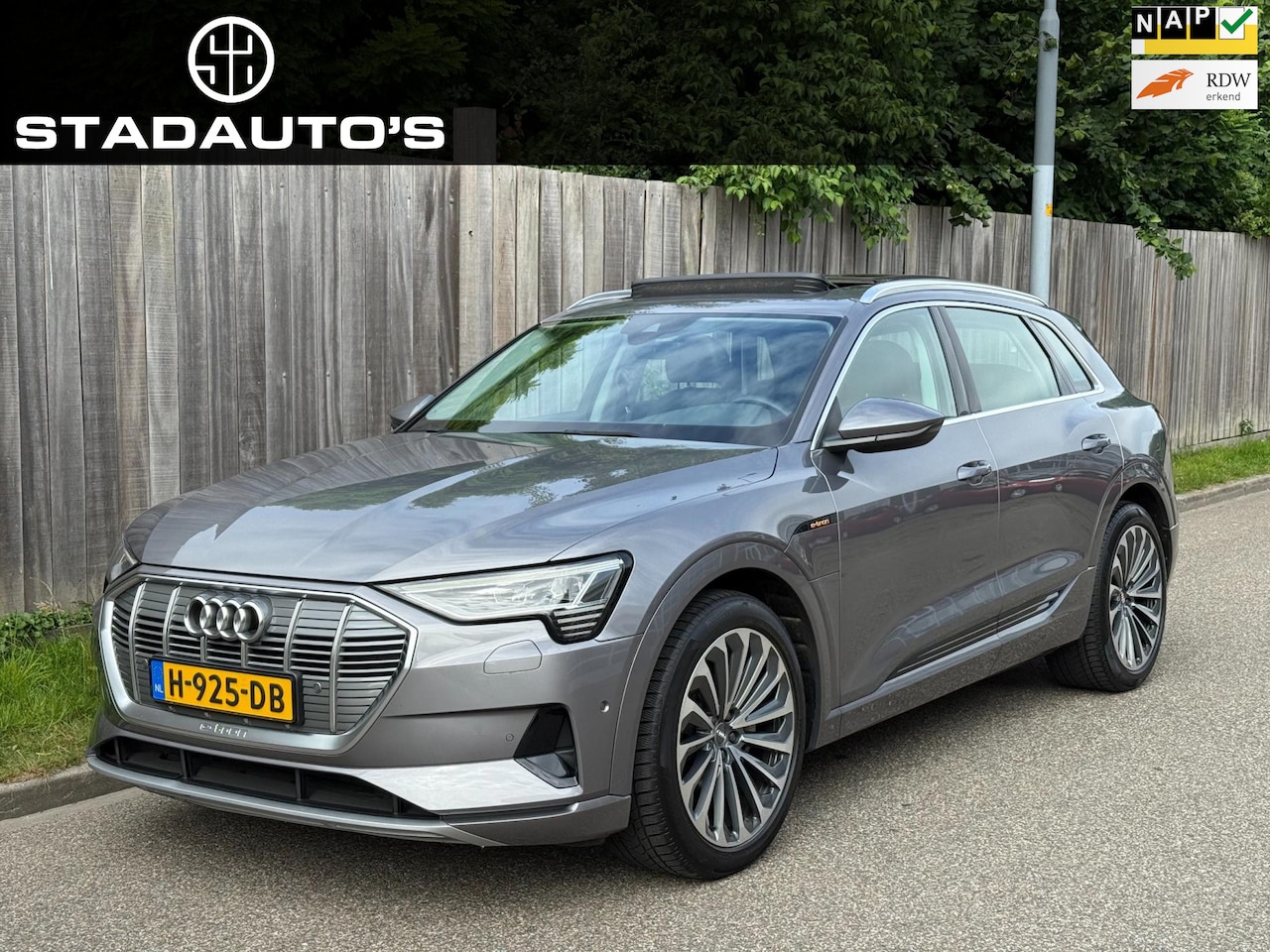 Audi e-tron - E-tron 55 quattro advanced 95 kWh PANO NAP BTW! - AutoWereld.nl