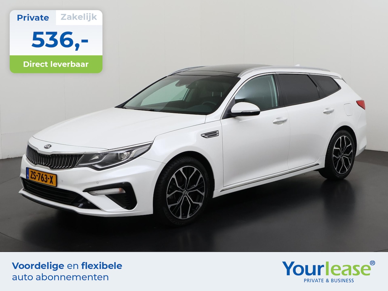 Kia Optima Sportswagon - 1.6 T-GDI DynamicPlusLine Automaat | All-in 536,- Private Lease | Zondag Open! - AutoWereld.nl