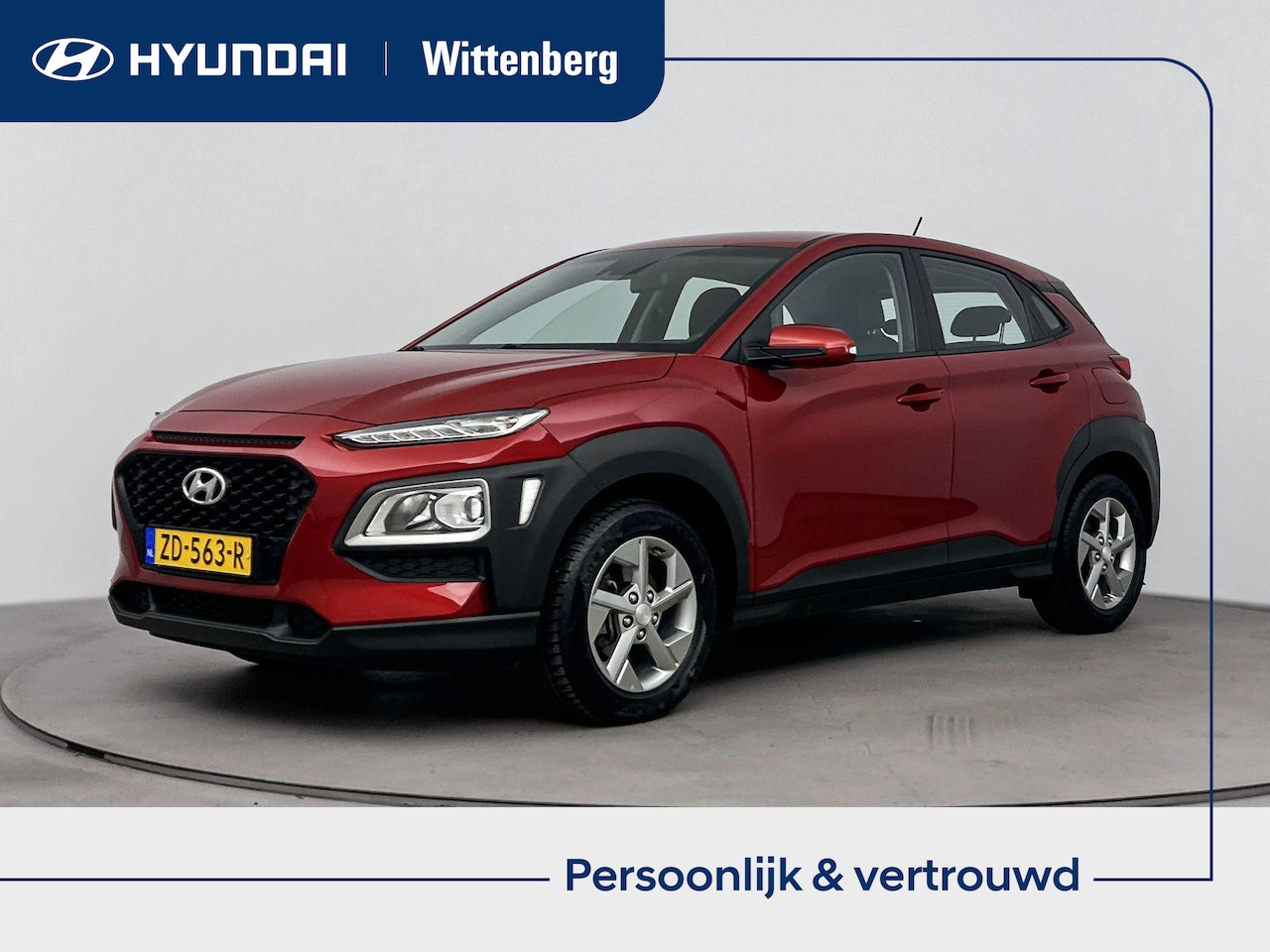 Hyundai Kona - 1.0 T-GDI i-Drive | Lage km-stand! | Airco | Cruise control | Bluetooth | Lm-wielen | - AutoWereld.nl