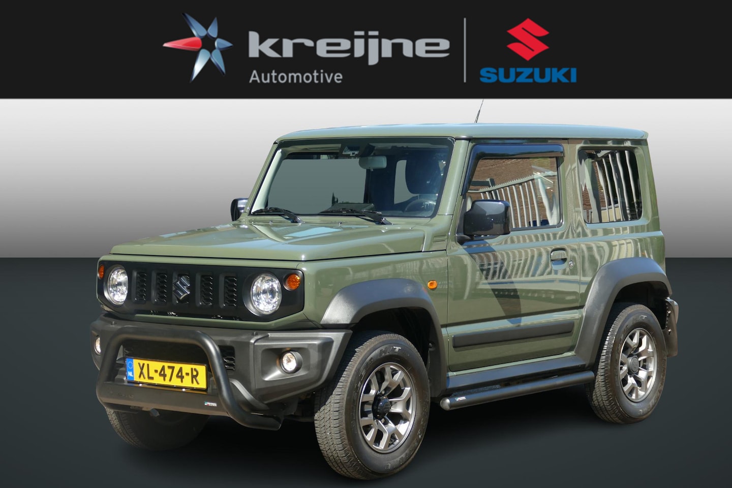 Suzuki Jimny - 1.5 Stijl | ALLGRIP 4x4 | 4 zits | BULLBAR | SIDEBARS | NL AUTO | DEALERONDERHOUDEN | LAGE - AutoWereld.nl