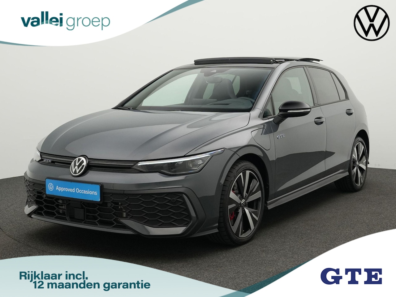 Volkswagen Golf - 1.5 eHybrid 272 pk DSG GTE | Panoramadak | IQ Light | Head-up display | Stuur-/stoelverwar - AutoWereld.nl