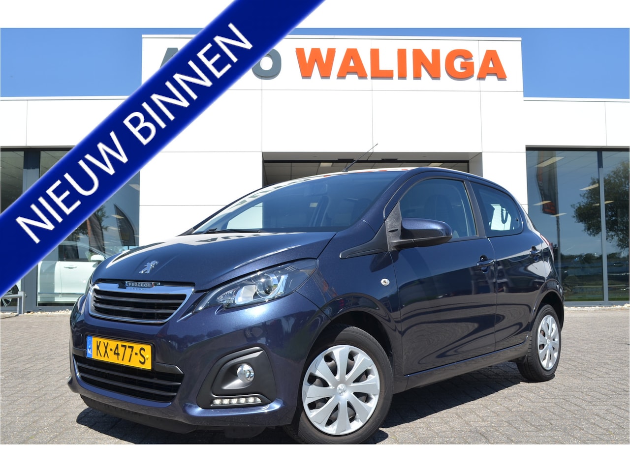 Peugeot 108 - 1.0 e-VTi Active Airco | Bluetooth | 5 drs | NL auto | NAP | LED dagrij-verlichting | Meta - AutoWereld.nl