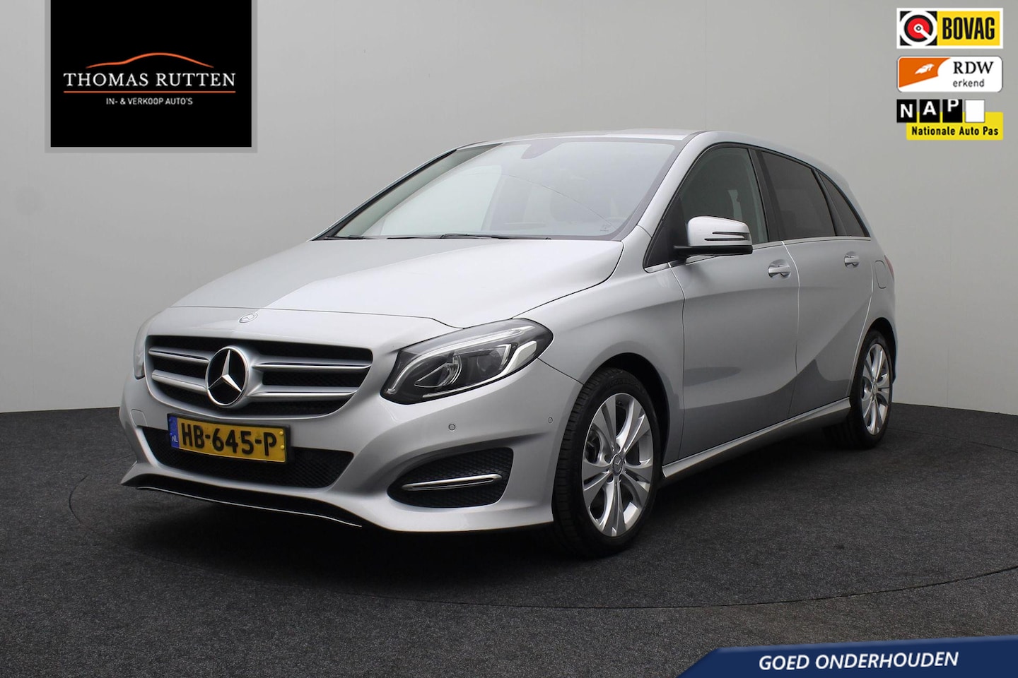 Mercedes-Benz B-klasse - 180 Ambition 2015 | Trekhaak | Navigatie | Cruise Control | Parkeersensoren | Achteruitrij - AutoWereld.nl