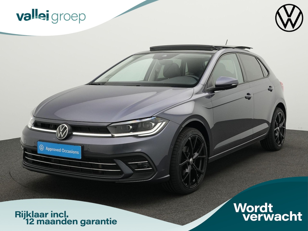 Volkswagen Polo - 1.0 TSI 110 pk DSG Style | Panoramadak | IQ Light | Stoelverwarming | Parkeersensoren voor - AutoWereld.nl