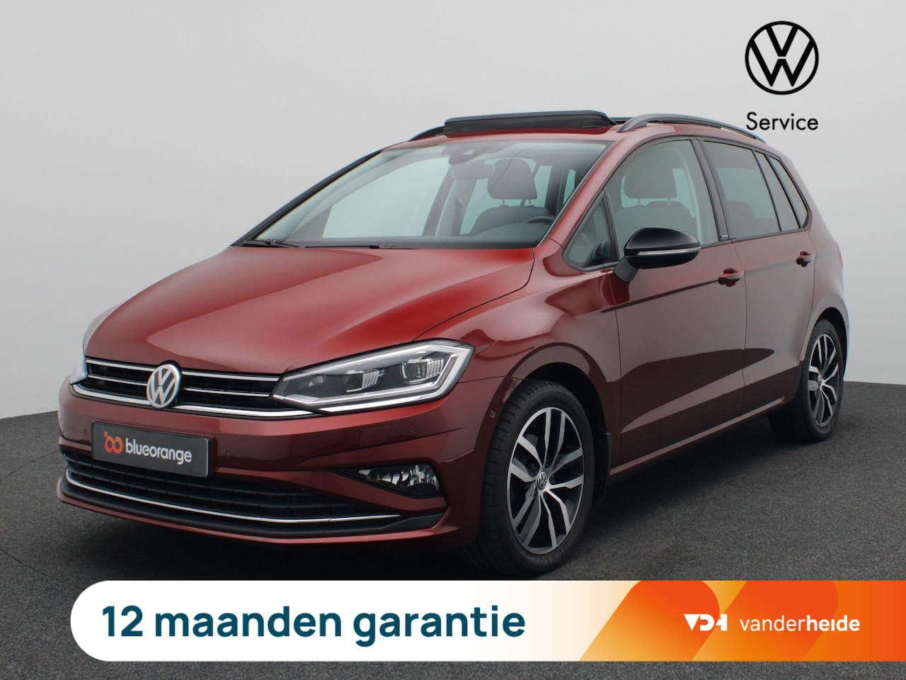 Volkswagen Golf Sportsvan - 1.5 TSI ACT Highline 130PK DSG Pano-Schuifdak, Achteruitrijcamera, Adaptieve Cruise Contro - AutoWereld.nl