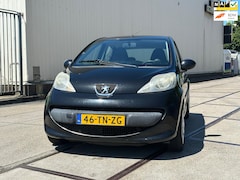 Peugeot 107 - 1.0-12V XS 2006 5drs Airco CV Zwart